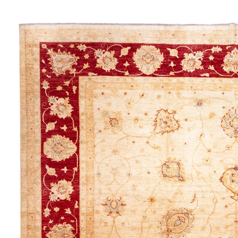 Ziegler Teppich 394x584cm - Orientteppich - beige