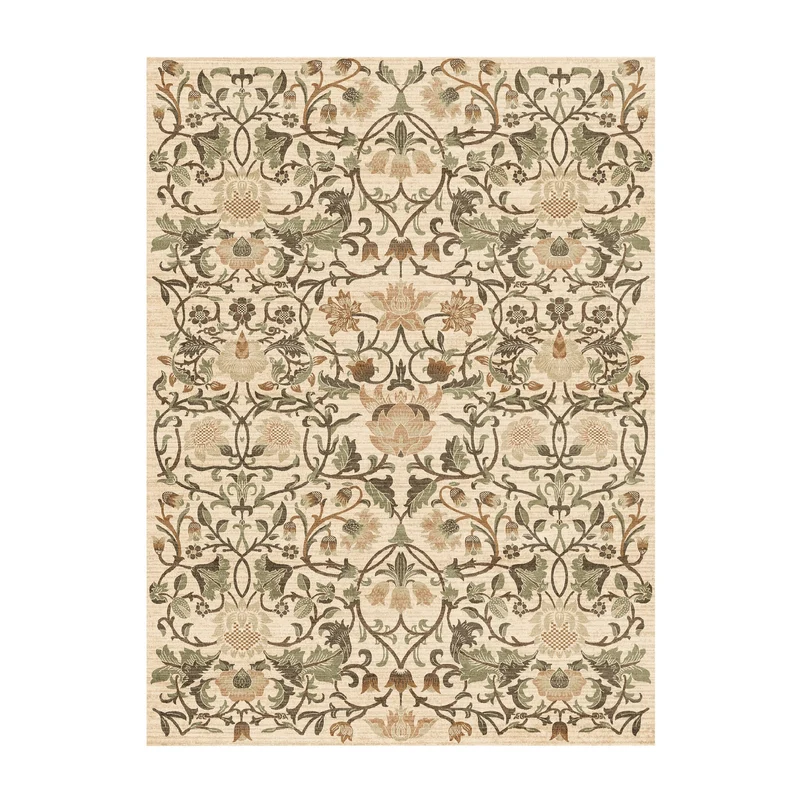 Blumen Teppich - Rosie Creme