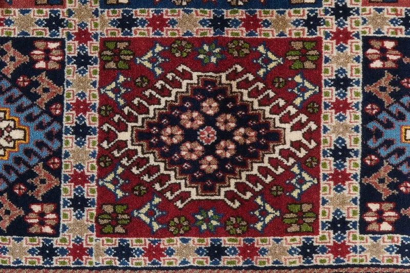 Yalameh · Handgeknüpft – Bunt, 152x100 cm