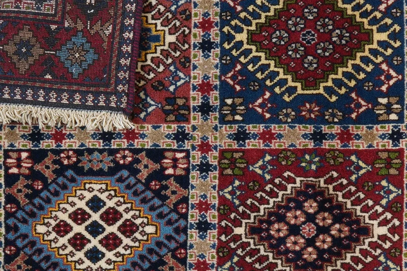 Yalameh · Handgeknüpft – Bunt, 152x100 cm