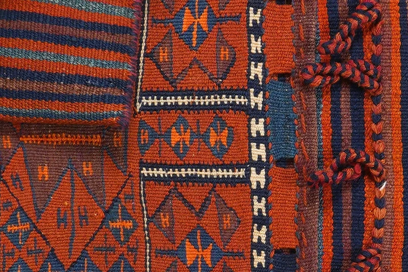 Khorjin · Handgefertigt – Bunt, 120x60 cm