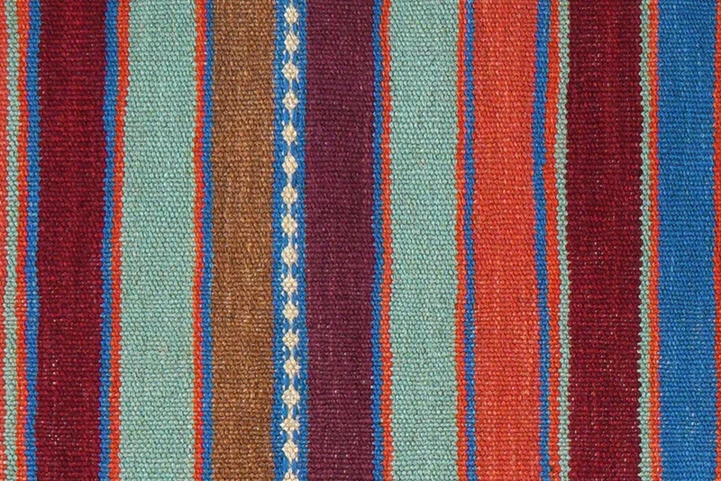 Kelim Gashgai · Handgewebt – Bunt, 204x64 cm