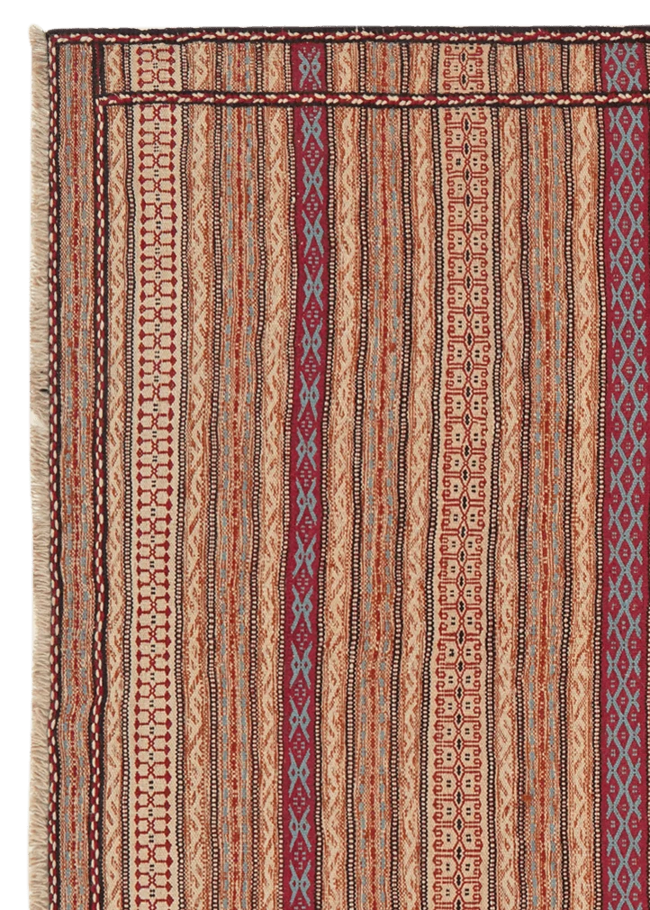 Kelim Kordi · Handgewebt – Braun, 237x164 cm