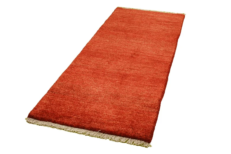 Gabbeh · Handgeknüpft – Rot, 199x79 cm