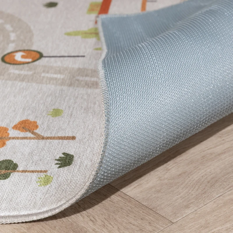 Auto Spielteppich - Rocky Ride Grau
