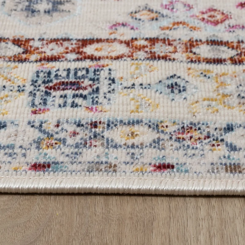 Boho Teppich - Joya Medaillon Bunt