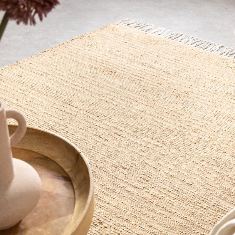 Boho Teppich - Faya Beige