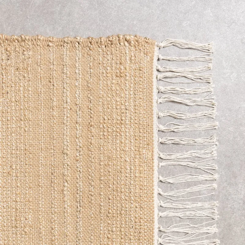 Boho Teppich - Faya Beige