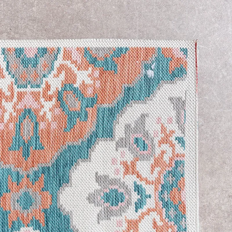 Outdoor Teppich Boho - Vedra Tile Blau