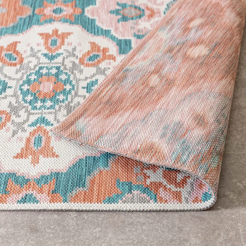 Outdoor Teppich Boho - Vedra Tile Blau