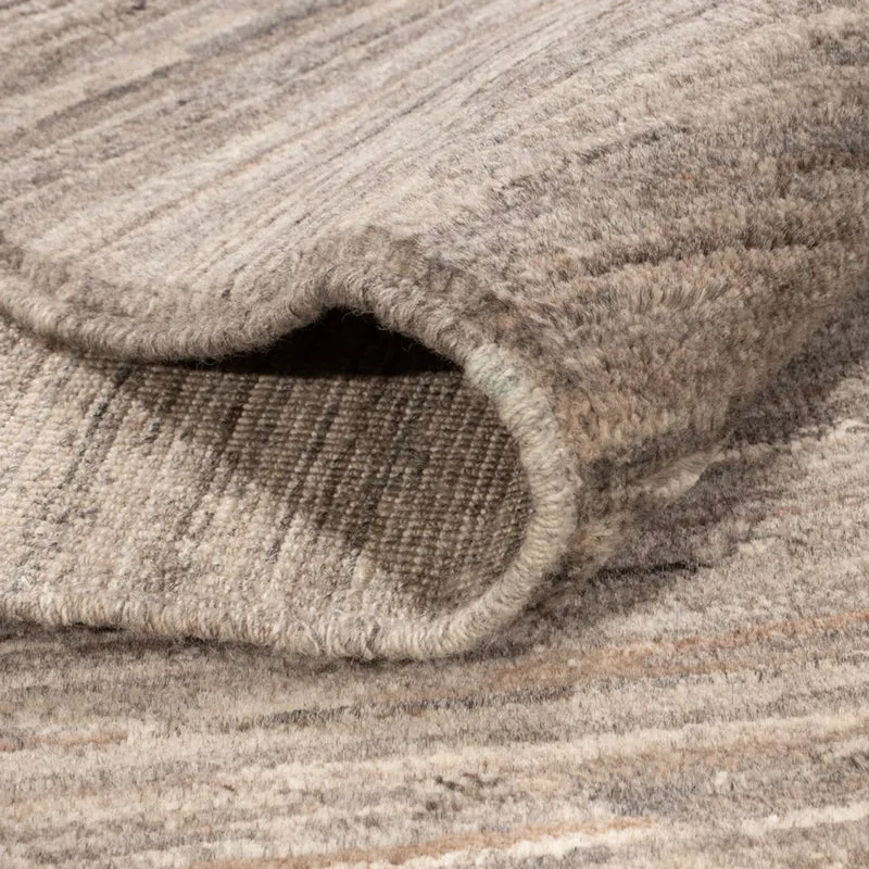 Berber Teppich 177x236cm - Wollteppich - dunkelbeige