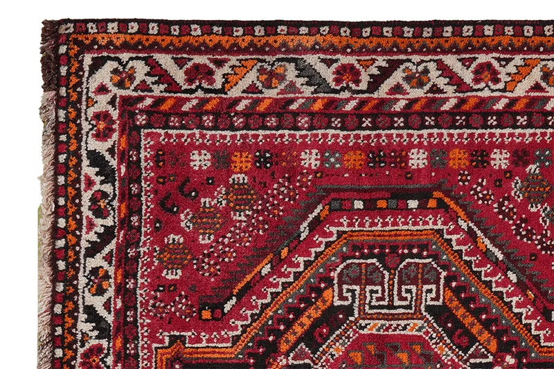 Gashgai · Handgeknüpft – Rot, 151x105 cm