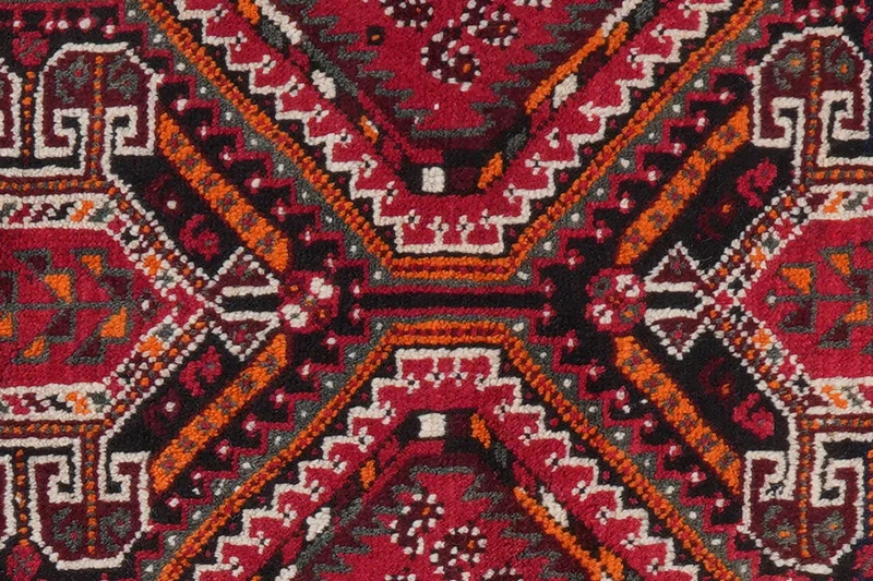 Gashgai · Handgeknüpft – Rot, 151x105 cm