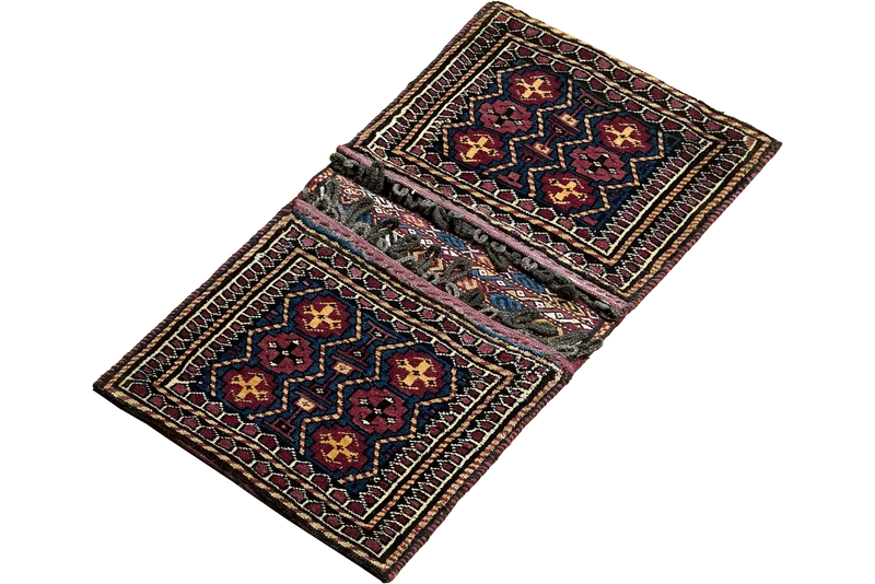 Khorjin · Handgefertigt – Bunt, 80x45 cm