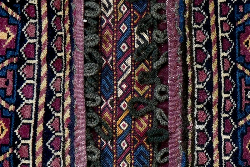 Khorjin · Handgefertigt – Bunt, 80x45 cm