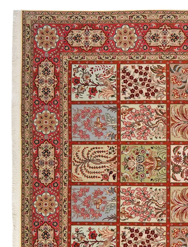 Tabriz 50 Raj · Handgeknüpft – Bunt, 299x200 cm