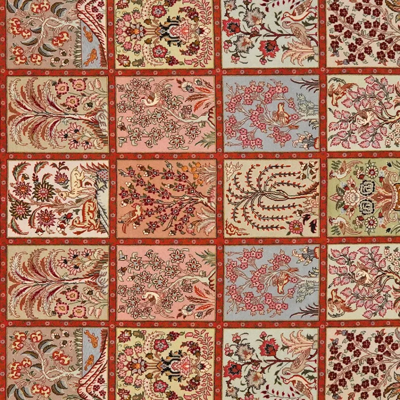 Tabriz 50 Raj · Handgeknüpft – Bunt, 299x200 cm