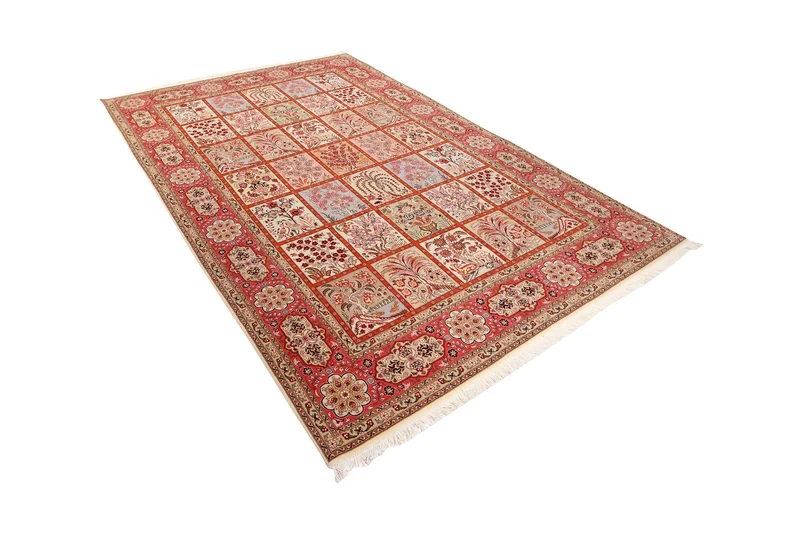 Tabriz 50 Raj · Handgeknüpft – Bunt, 299x200 cm