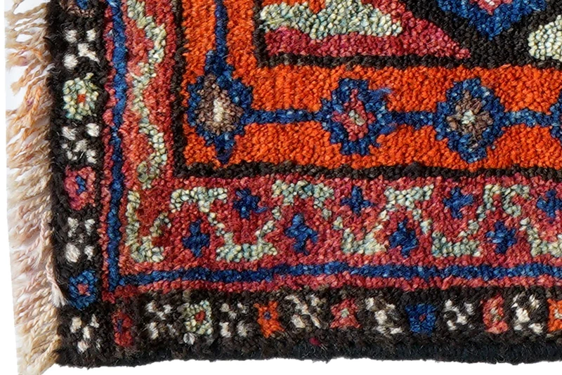 Gashgai · Handgeknüpft – Bunt, 67x66 cm