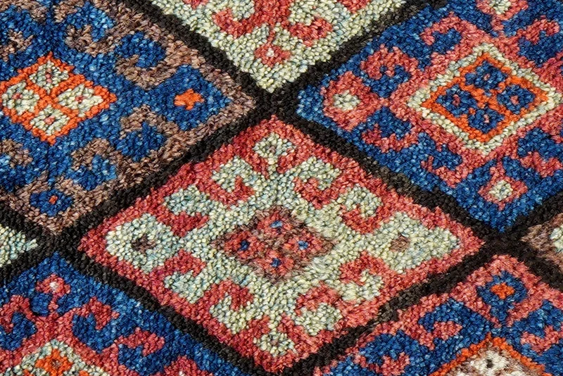 Gashgai · Handgeknüpft – Bunt, 67x66 cm