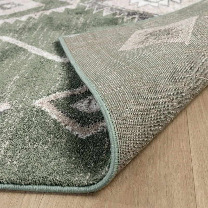 Berberteppich - Blend Aztec Grün