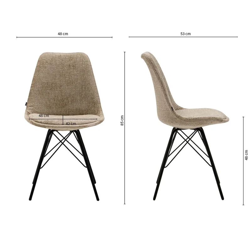 Esszimmerstuhl - Bren Beige