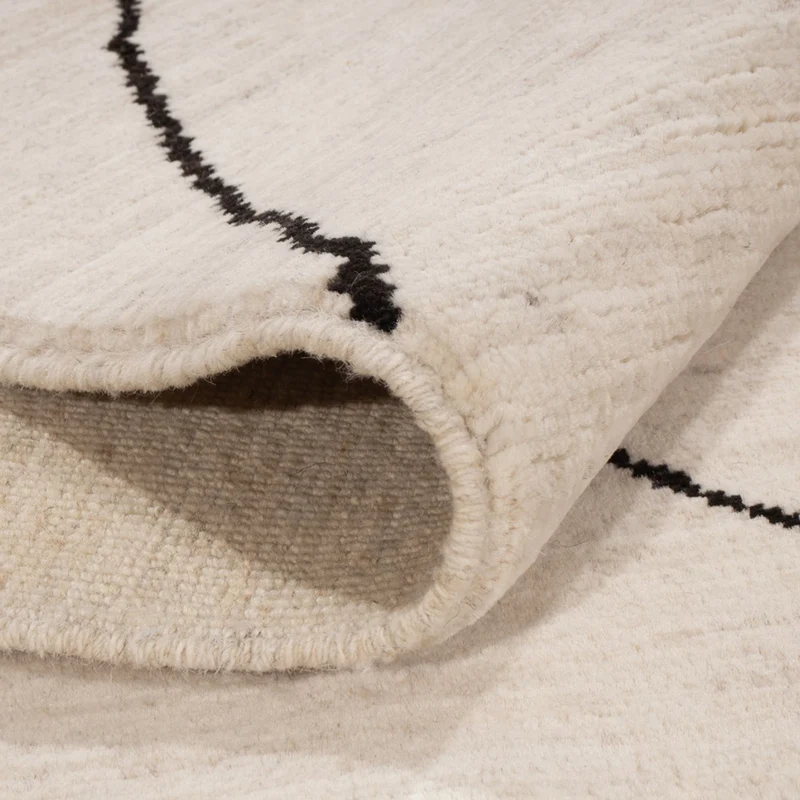 Berber Teppich - 155 x 206 cm - beige