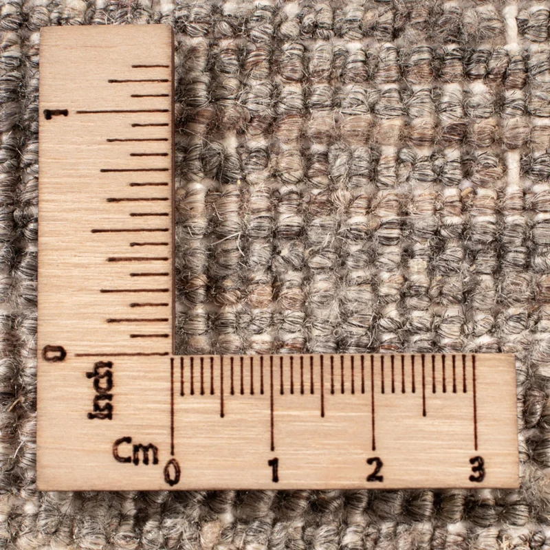 Berber Teppich 181x240cm - Wollteppich - dunkelbeige