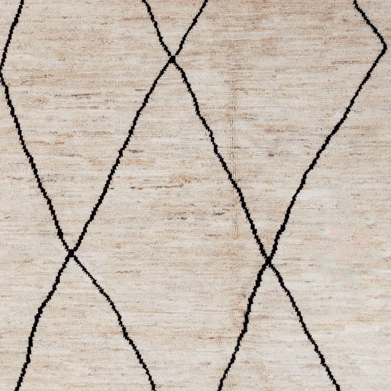 Berber Teppich - 198 x 293 cm - beige