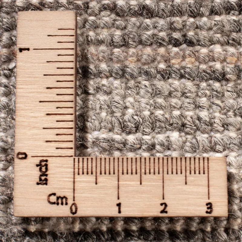Berber Teppich 277x368cm - Wollteppich - dunkelbeige