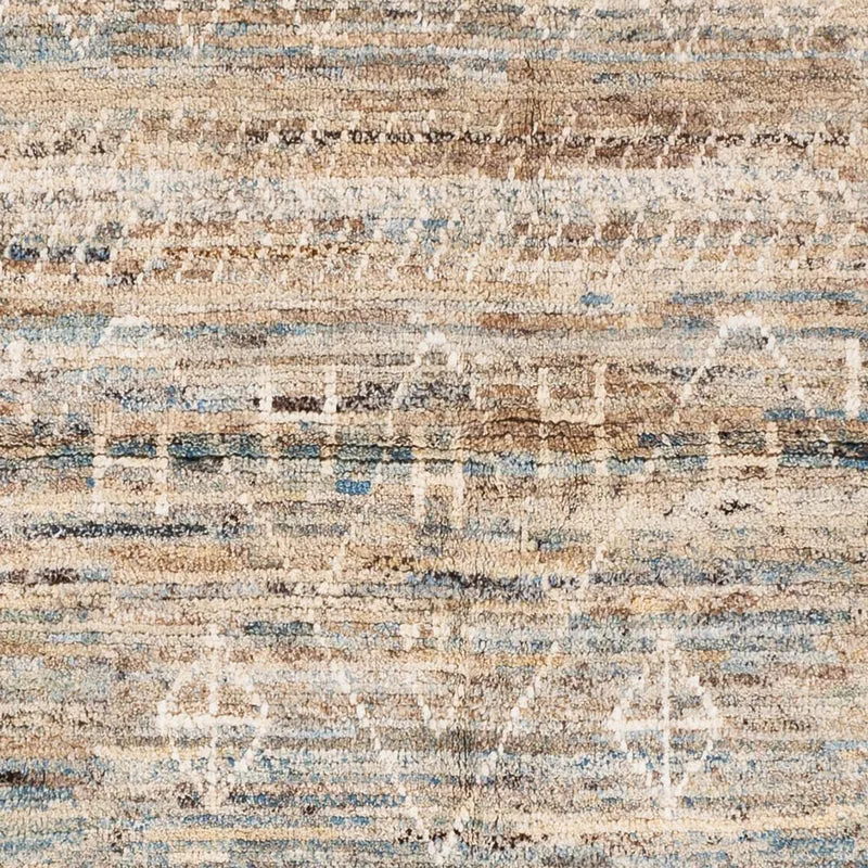 Berber Teppich 179x233cm - Wollteppich - beige