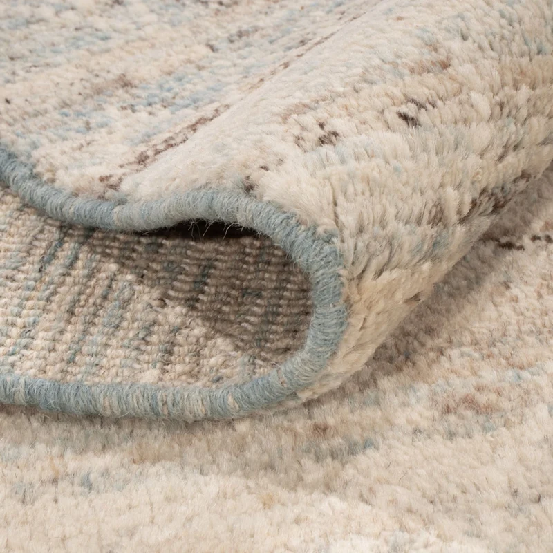 Berber Teppich 179x233cm - Wollteppich - beige