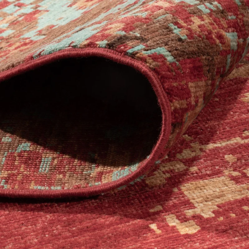 Designer Teppich 210x301cm - mehrfarbig