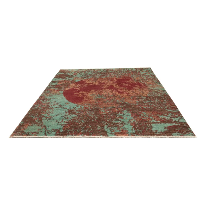 Designer Teppich 210x301cm - mehrfarbig