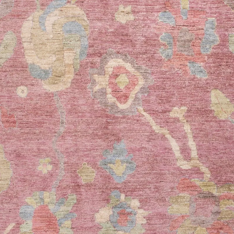 Usak Teppich 267x369cm - Orientteppich - hellrot
