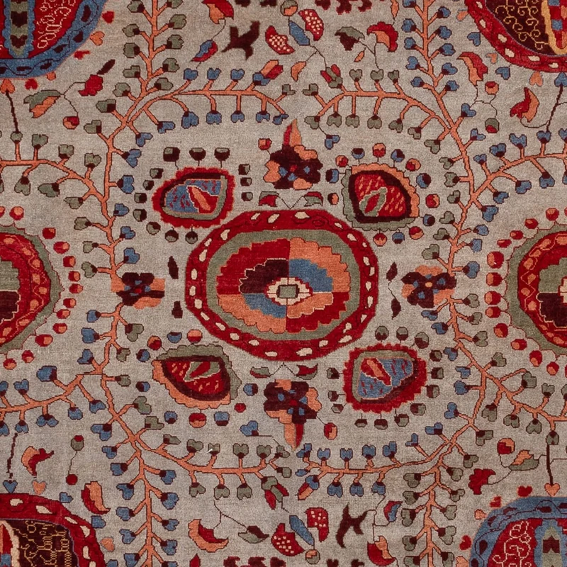 Designer Teppich 271x380cm - rot