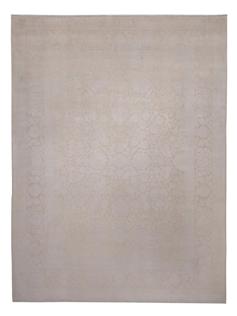 Designer Teppich 271x361cm - hellgrau