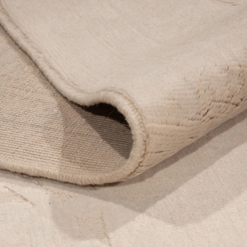 Designer Teppich 271x361cm - hellgrau