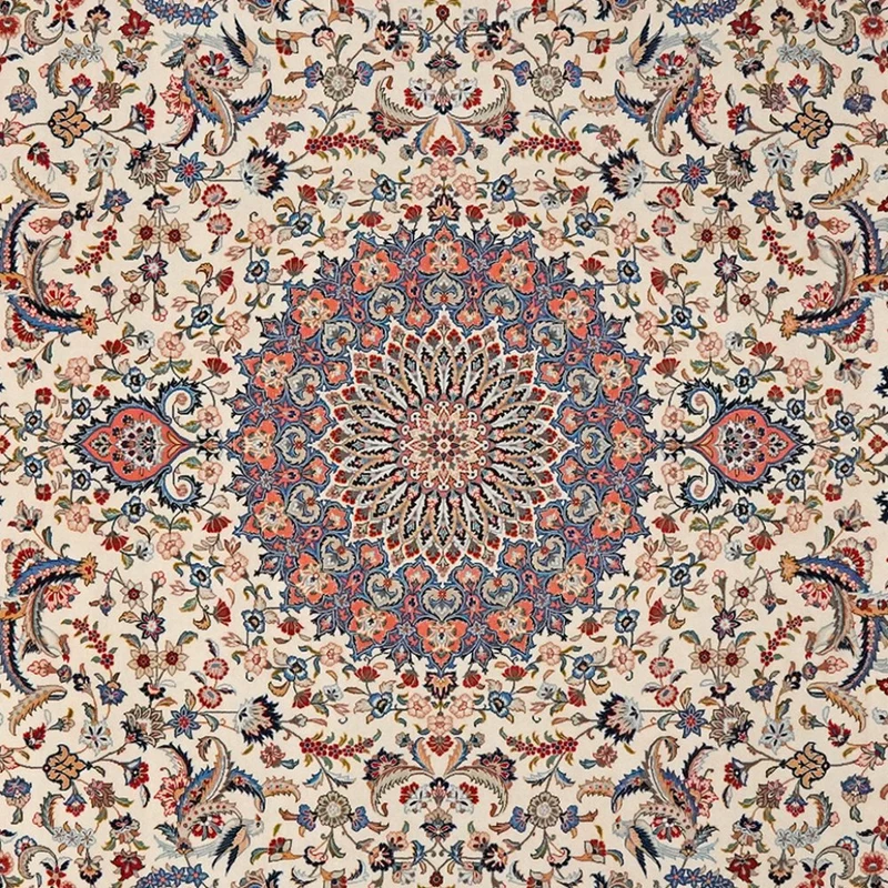 Ilam · Handgeknüpft – Beige, 296x197 cm