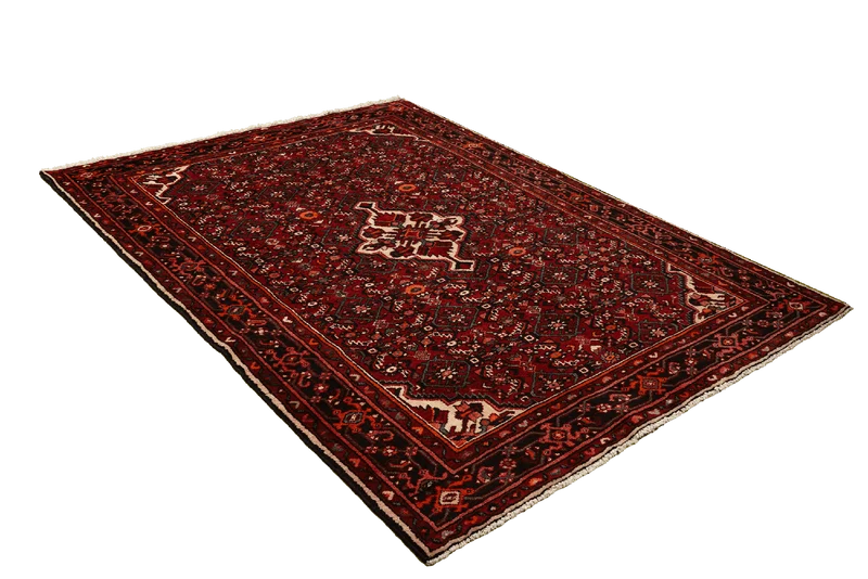 Hosseinabad · Handgeknüpft – Rot, 215x161 cm