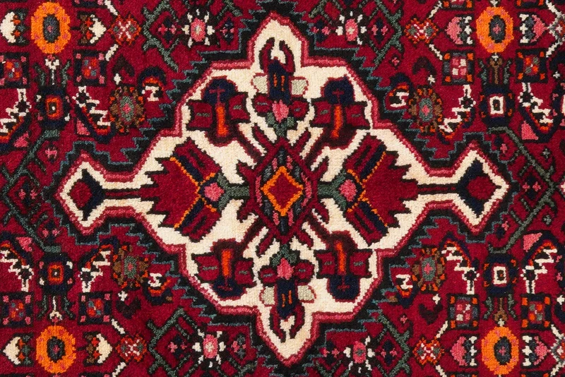 Hosseinabad · Handgeknüpft – Rot, 215x161 cm