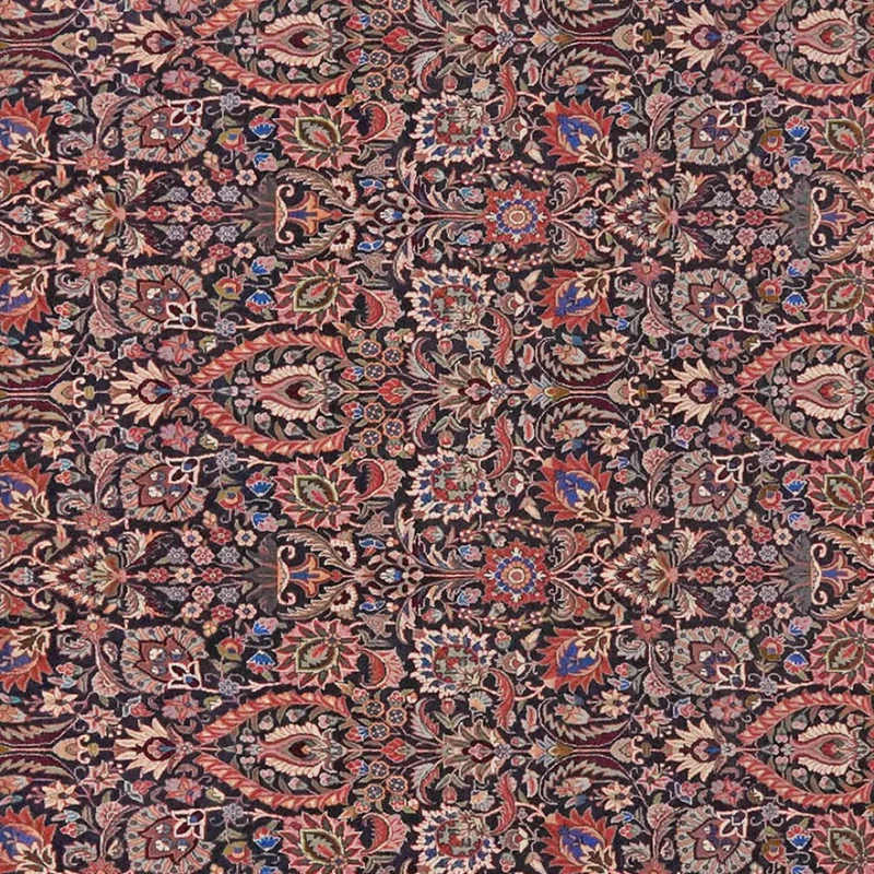 Bidjar · Handgeknüpft – Blau, 250x256 cm