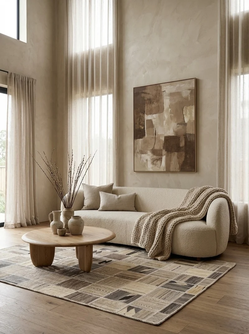 Kelim Tekkeh · Handgewebt – Beige, 200x150 cm