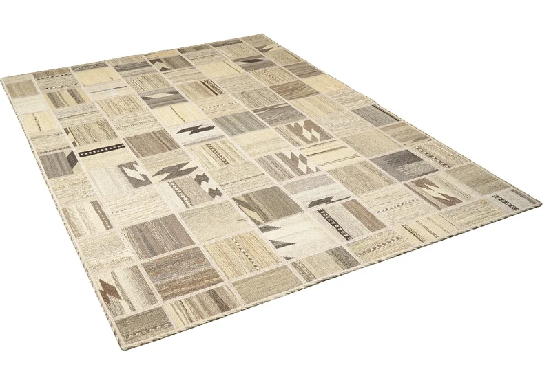 Kelim Tekkeh · Handgewebt – Beige, 200x150 cm