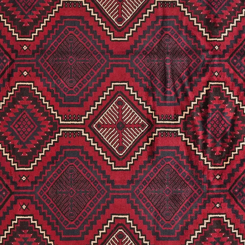 Lori · Handgeknüpft – Rot, 333x226 cm