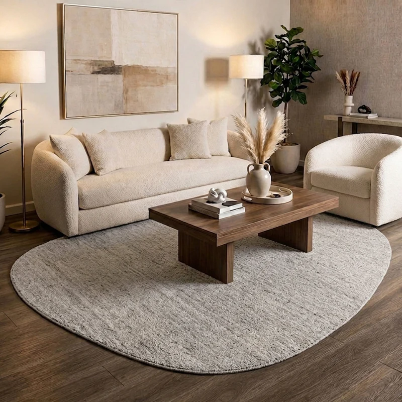 Berberteppich - Aicha Pebble Grau