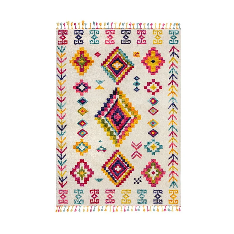 Farbenfroher Teppich - Monero Coyote Bunt