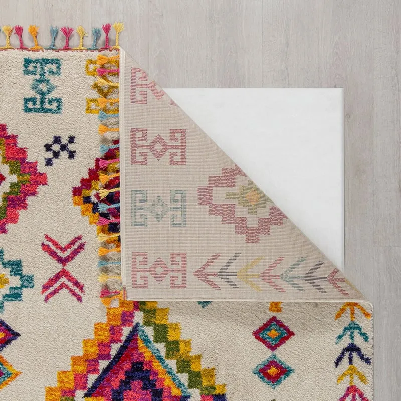 Farbenfroher Teppich - Monero Coyote Bunt