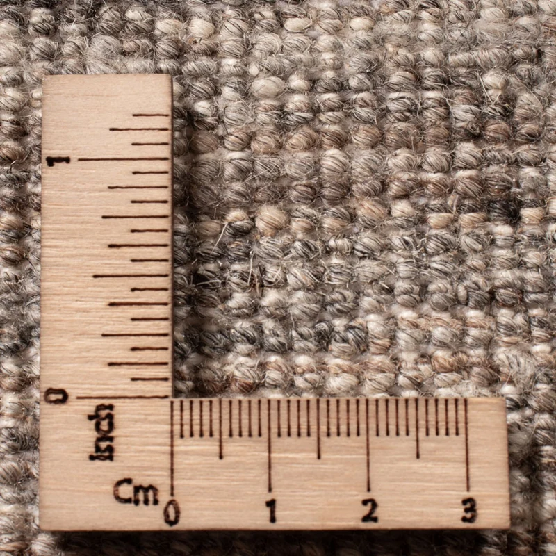 Berber Teppich 249x345cm - Wollteppich - dunkelbeige