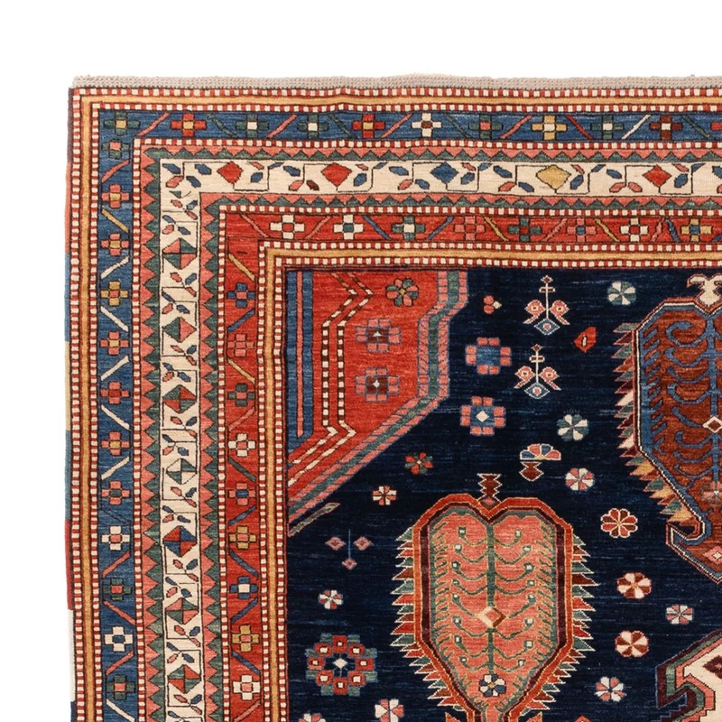 Kazak Teppich 270x367cm - Orientteppich - dunkelblau
